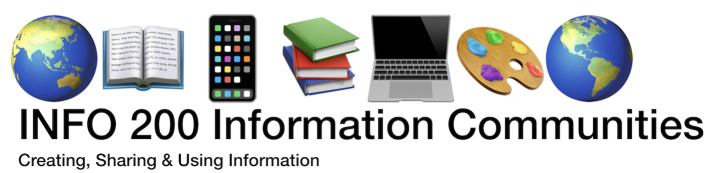 INFO 200 –  Information Communities