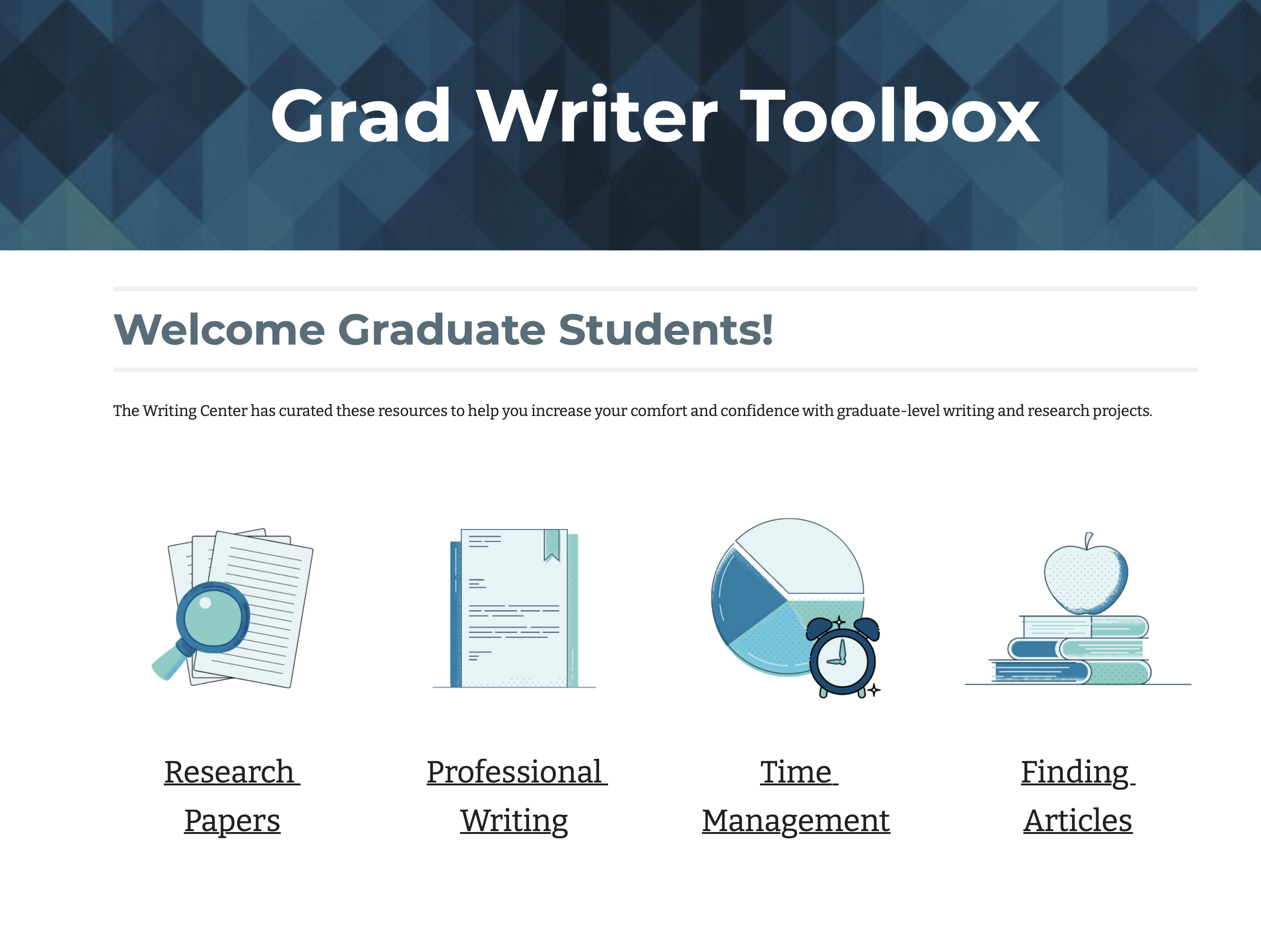 Grad Writer Toolbox