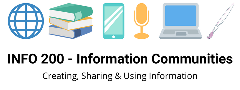 INFO 200 –  Information Communities